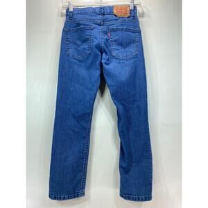 Levi's 511 Blue Jeans Slim Fit Adjustable Waistband Boys Size 10 Reg 25x26